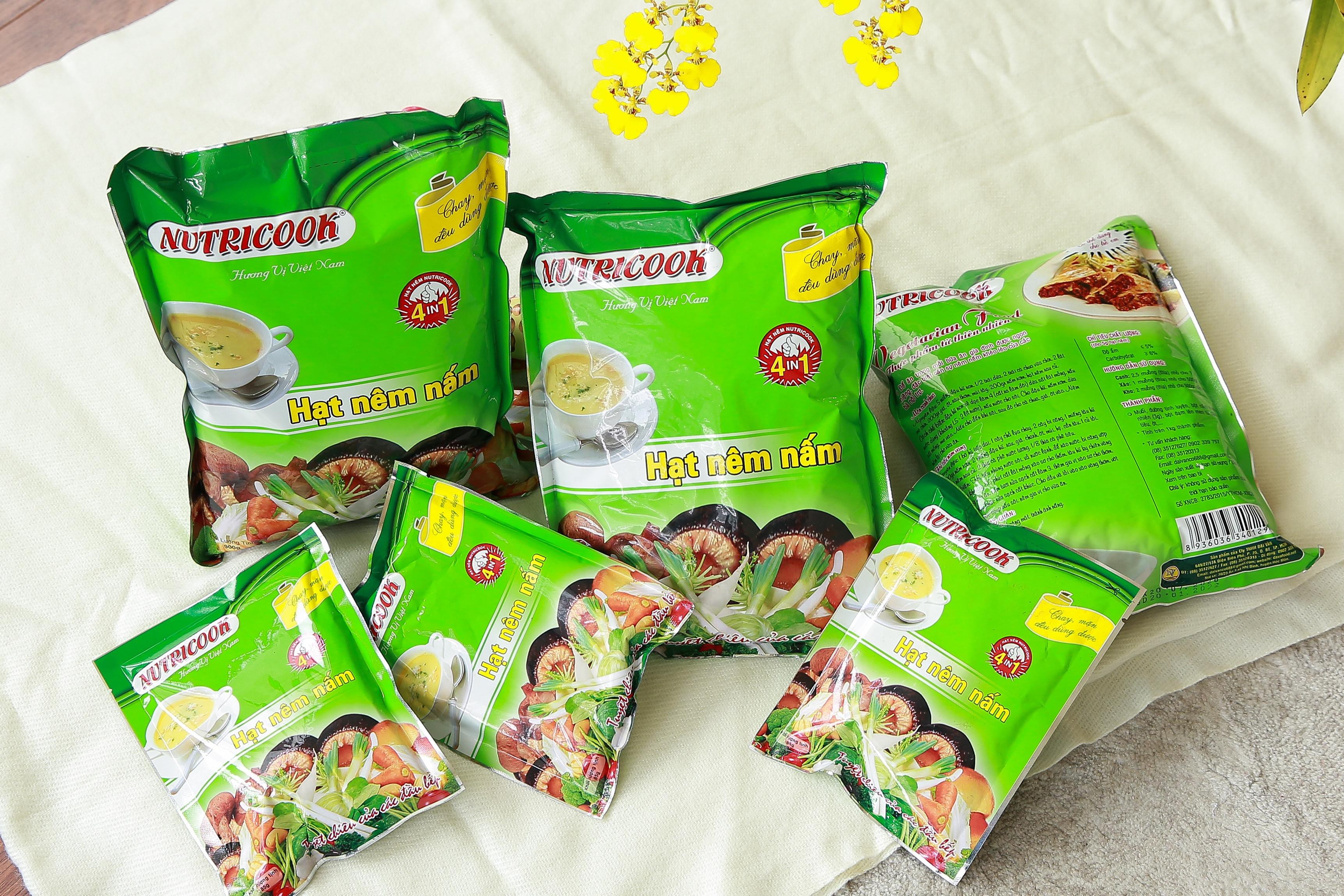 Hạt nêm Nutri nấm hương 900g